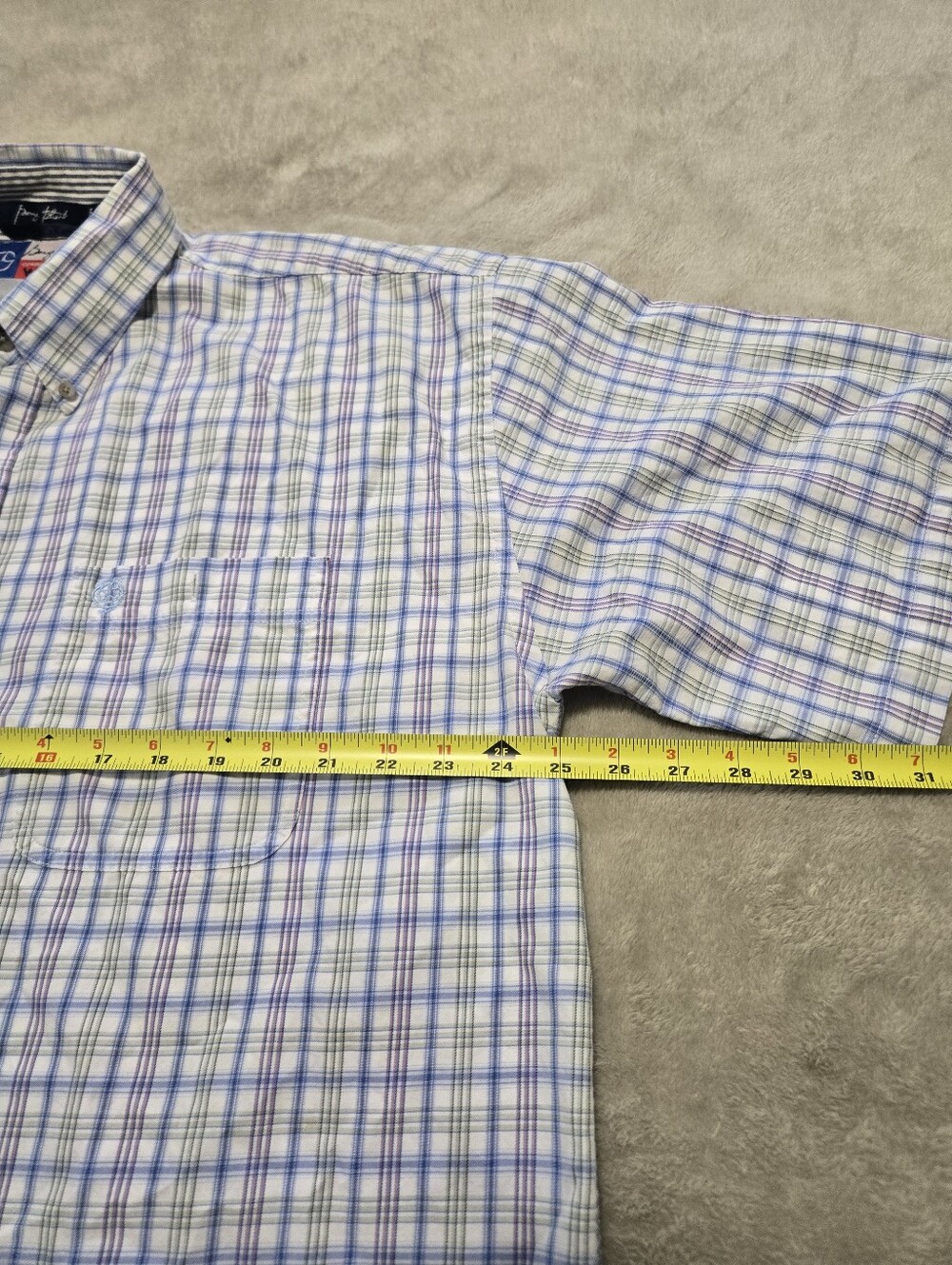Wrangler George Strait Cowboy Cut Collection Plaid Shirt Mens Size 2XL - Picture 6 of 6